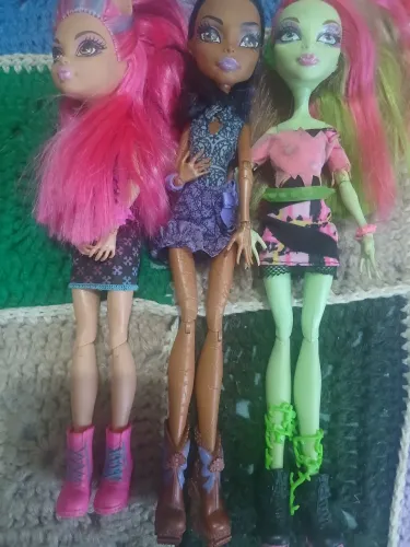 Monster High  - lote 3 unidades 