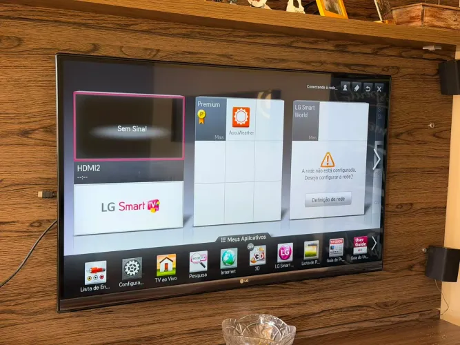Smart, TV LG led 3D 47 + Chromecast + Home Teather