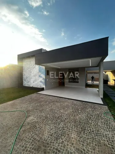 Casa para Venda em Aparecida de Goiânia, Jardim Ipiranga, 3 dormitórios, 3 suítes, 4 banhe