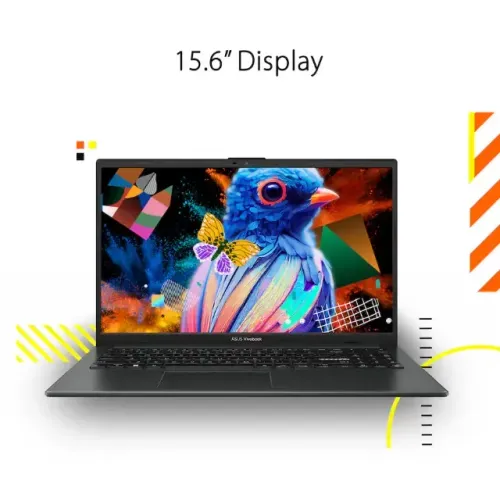 ASUS - Vivobook Go 15" Laptop FHD - Ryzen 5 7520U com 8GB de RAM - 512GB SSD - Preto Mistu