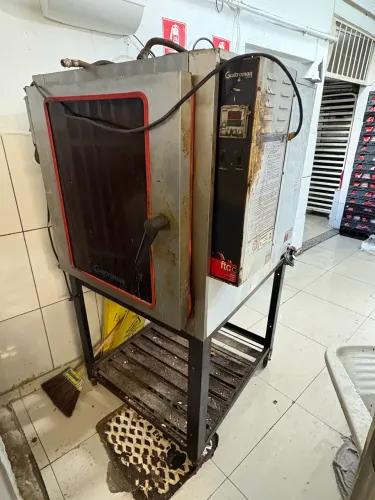 Forno industrial a gás turbo