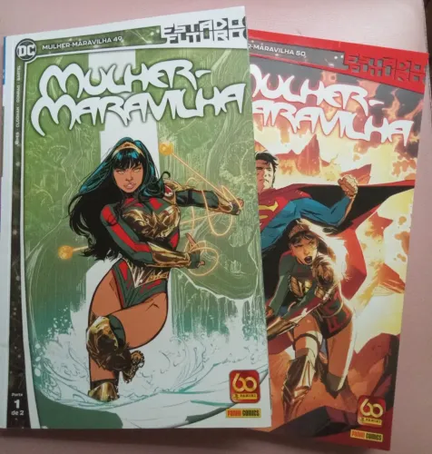 Mulher Maravilha Estado Futuro volumes 1 e 2 - 49 e 50 - Yara Flor | Panini