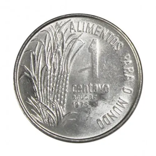 Moeda de 1 centavos Brasil para colecionador 