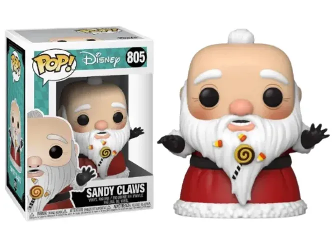 Funko Pop Original O Estranho Mundo De Jack Sandy Claws #805