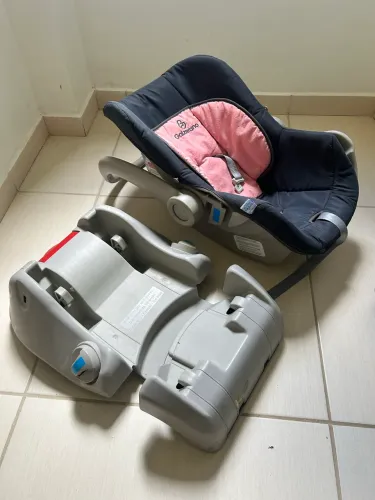 Bebê conforto rosa Galzeranno