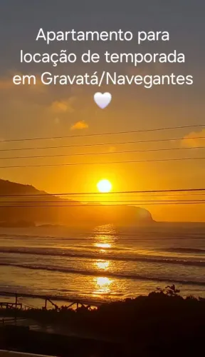 CARNAVAL - Apartamento Frente Mar - Gravatá/Navegantes/SC - 2 quartos / garagem