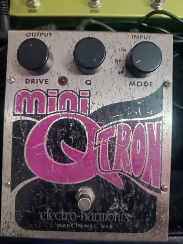 Pedal vintage mini qtron Electro Harmonix