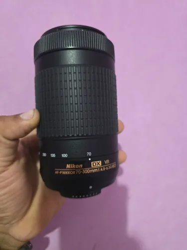 Lente nikon Dx vr 70-300mm 