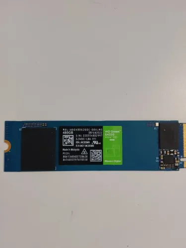 SSD Western Digital WD Green SN350 480GB M.2 2280 NVMe PCIe Gen3 (WDS480G2G0C)