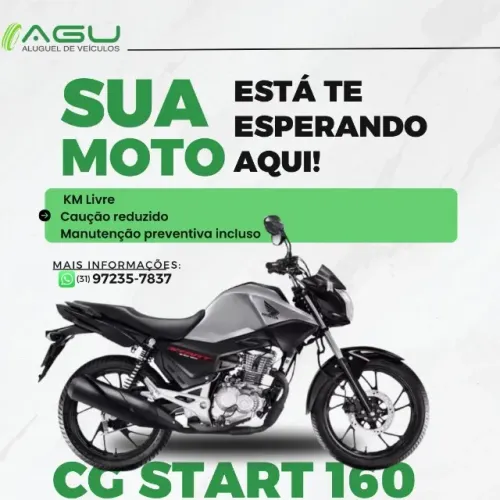 Aluguel de moto em BH