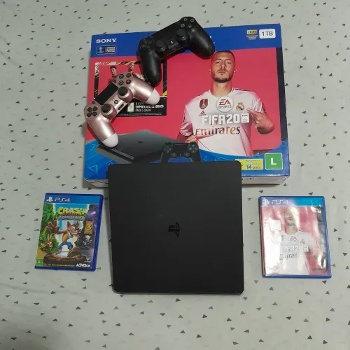 Play Station 4 slim 1 tera