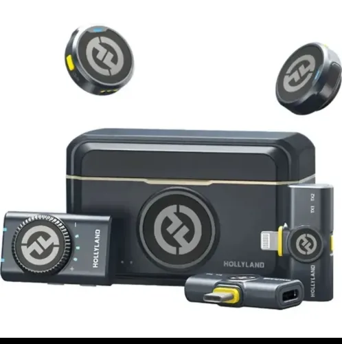 Microfone hollydand lark m2 combo