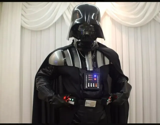 Cosplay fantasia roupa darth vader