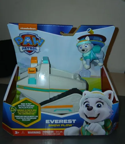 Carrinho + Personagem Patrulha Canina Everest