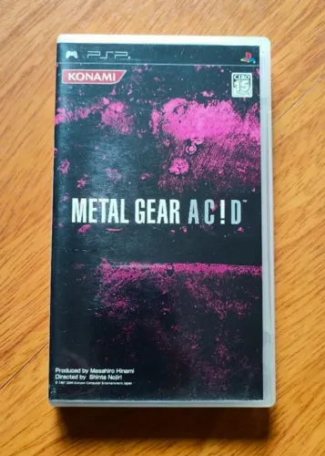 PSP - Metal Gear Acid - Japones Original