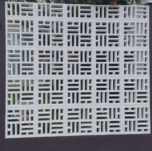 Cobogó taco chinês 39x39x7
