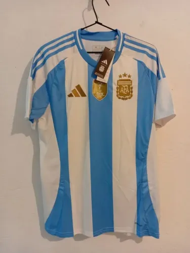 Camisa Argentina Bi-Campeão Copa América 2024 Jogo NOVA!!