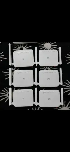 Lote fechado contendo 6unidades da excelente ONT/Roteador ZTE Multi Pro ZXHN F6201B