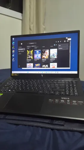NOTEBOOK GAMER NITRO V15 RTX 4050 NOVO GARANTIA ACER