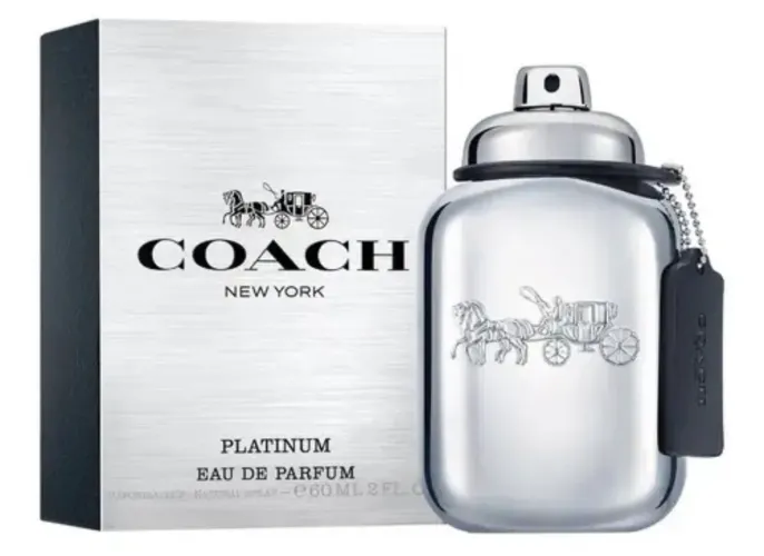 Perfume Coach Platinum Eau de Parfum 60ml ORIGINAL LACRADO