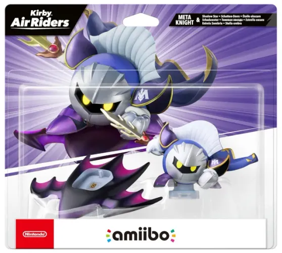 Nintendo amiibo Kirby Air Riders: Meta Knight & Shadow Star