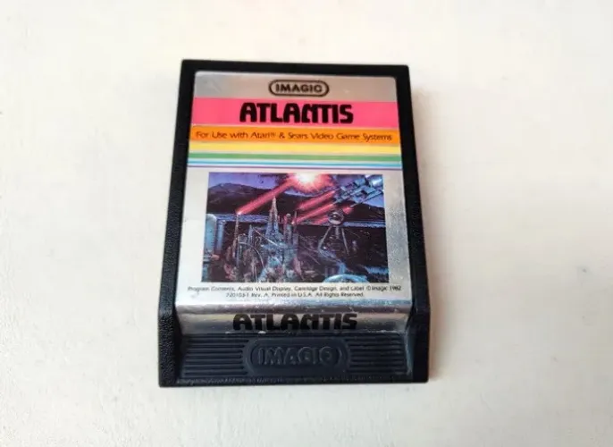 Atlantis - Cartucho Original Imagic Para Atari 2600