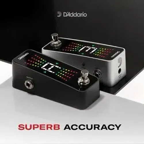 Pedal afinador daddario pedal tuner novo