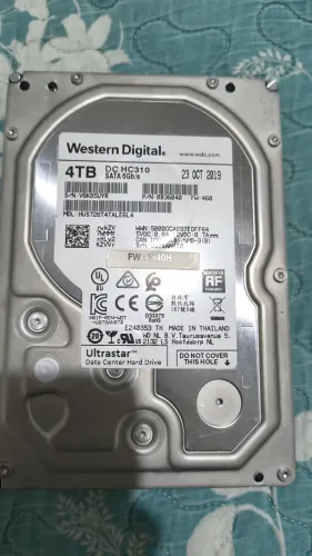 HD 3.5 western digital 4tb