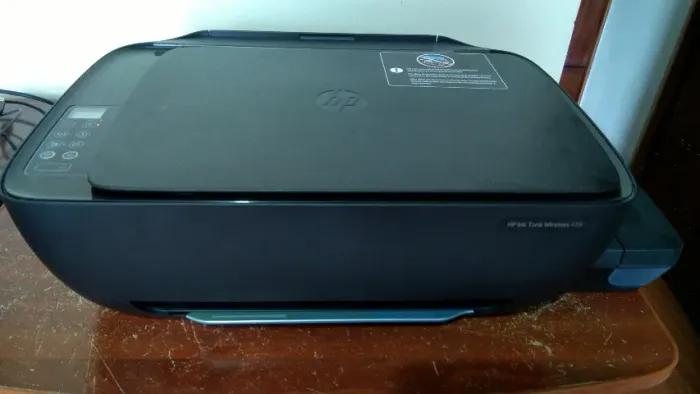 Impressora Multifuncional HP Ink Tank 416,Não Consegui ligar,Acompanha Tintas Cheias