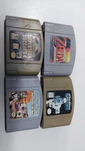 Vendo Nintendo 64 Completo + Expansion Pack + 4 Jogos