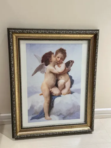 Quadro angelical estilo italiano 