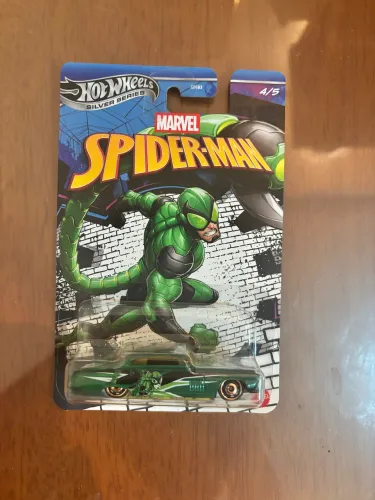 CARRINHO HOT WHEELS SILVER SERIES SPIDER-MAN / HOMEM-ARANHA SCORPION