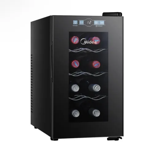 Adega Climatizada de Vinho 8 Garrafas Bivolt Midea Nova Lacrada