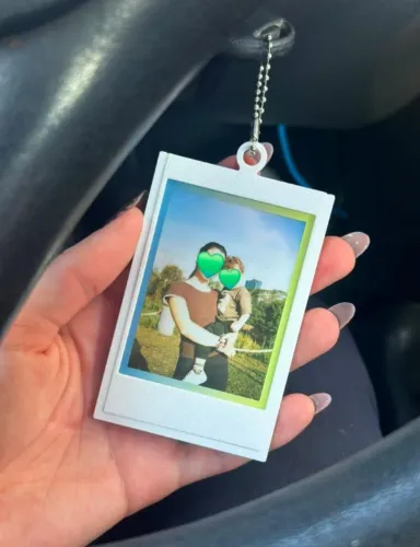 Chaveiro Polaroid - Expositor Polaroid