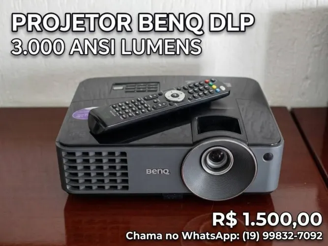Projetor benq 3000 lumens