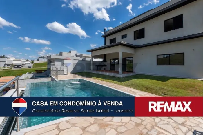 Casa à Venda em Louveira no Condomínio Reserva Santa Isabel