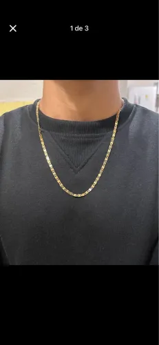 Cordao romanel 18k