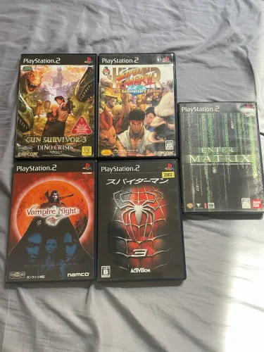 Lote Jogos originais Japonês do ps2 e ps3 um controle original