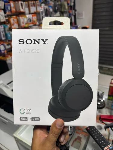Fone de ouvido Sony original W.h-ch520 Color Preto