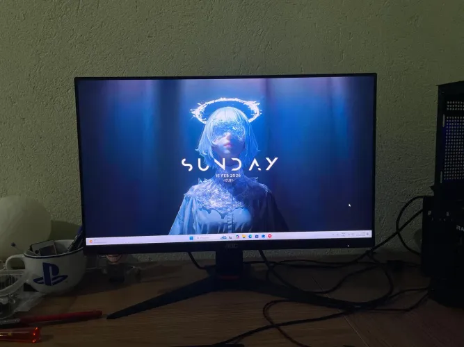 Monitor AOC 24Pol 75Hz tela IPS 