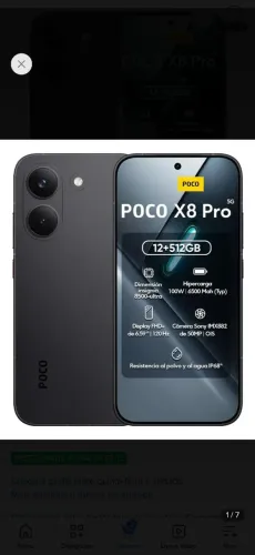 Poco x8 pro 512 gb 12 gb de ram lacrado global c/ nfc