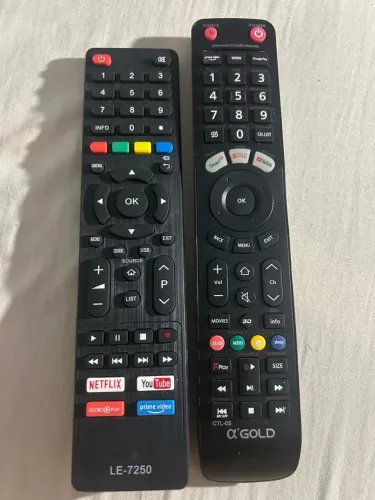 ?vendo 2 controles de tv