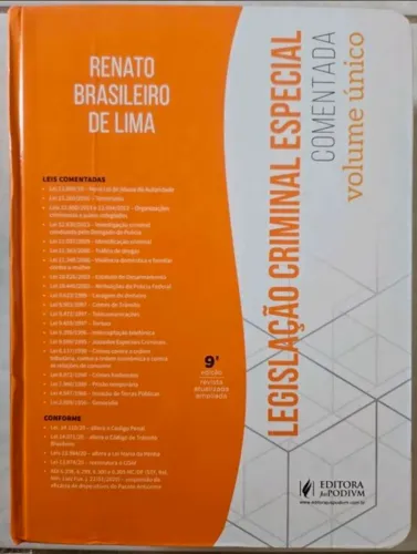 Livro Legislação Criminal Especial Renato Brasileiro de lima