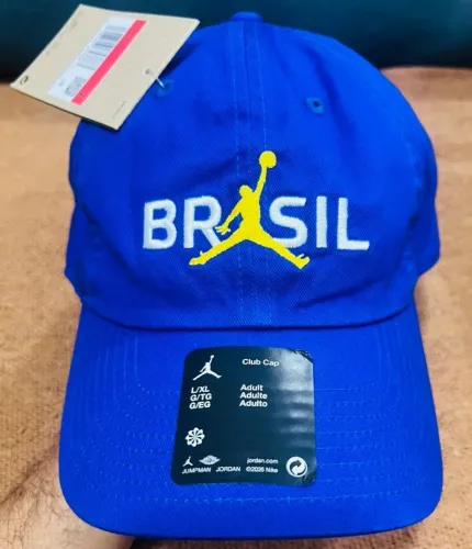 Boné Air Jordan Brasil Club Blue 100% Original