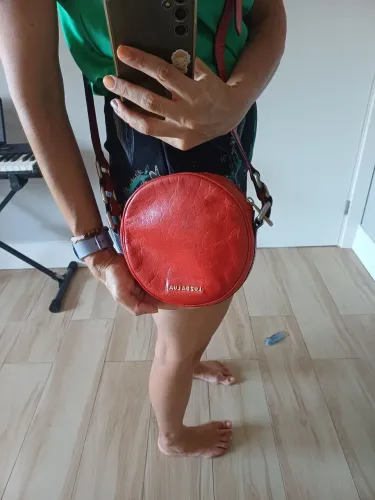 Bolsa LUZ DA LUA em couro