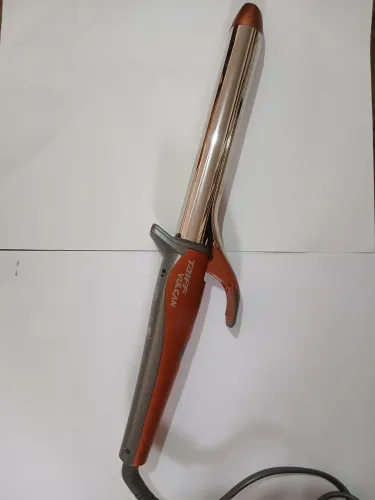 Modelador de Cachos Taiff Vulcan Bivolt - Laranja