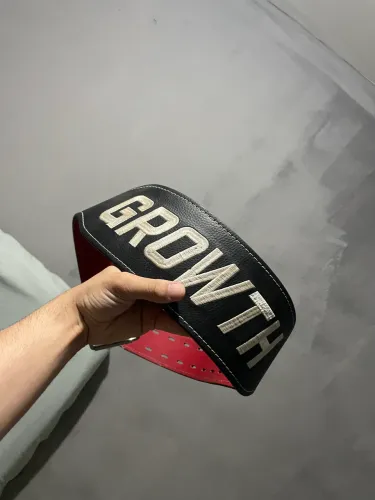 Cinturão de Couro Growth - Perfeito Estado
