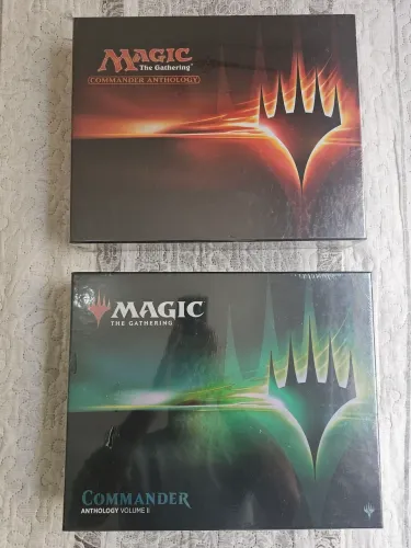 Magic The Gathering Commander Anthology Vol. I e II (Lacradas)