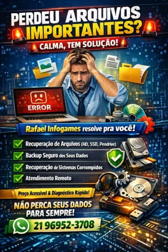 Recuperação de arquivos