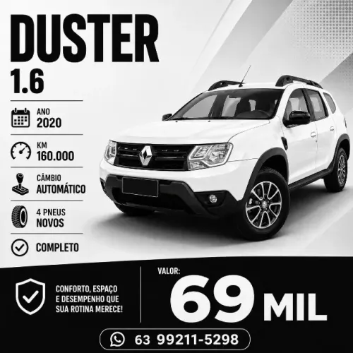 Renault Duster Dynamique 1.6 Flex 16V Aut. 2020